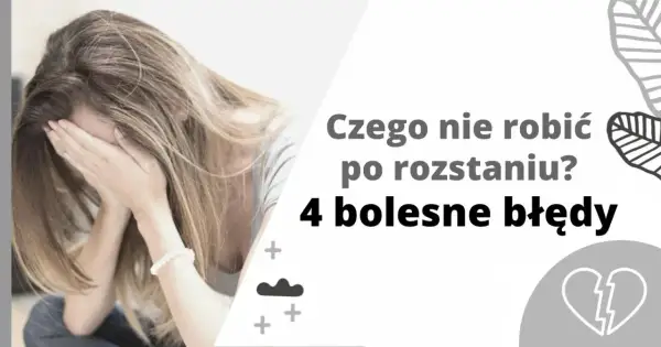 Kobieta ukrywa twarz w dłoniach, cierpiąc po rozstaniu. Tekst podpowiada, jak pomóc osobie po rozstaniu, unikając błędów.